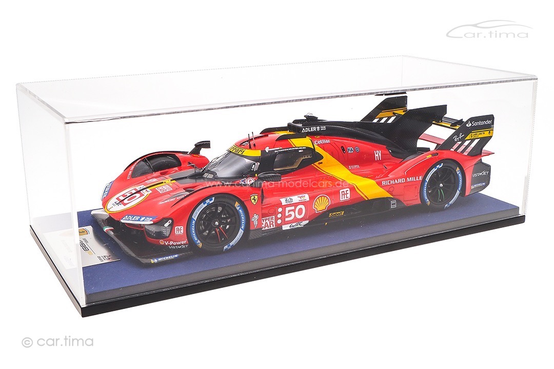 Ferrari 499P 24h Le Mans 2023 Fuoco/Molina/Nielsen LookSmart 1:18 LS18LM034 Ferrari 499P 24h Le Mans 2023 Fuoco/Molina/Nielsen LookSmart 1:18 LS18LM034
