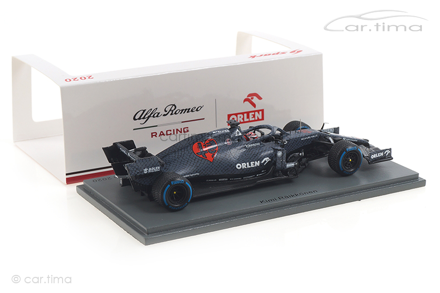 Alfa Romeo Racing Orlen C39 Fiorano Circuit Shakedown 2020 Kimi Räikkönen Spark 1:43 S6455 Alfa Romeo Racing Orlen C39 Fiorano Circuit Shakedown 2020 Kimi Räikkönen Spark 1:43 S6455