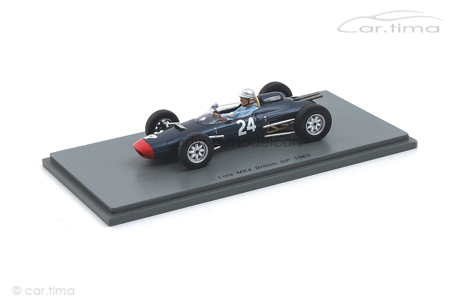 Lola Mk4 British GP 1963 John Campbell-Jones Spark 1:43 S5332 Lola Mk4 British GP 1963 John Campbell-Jones Spark 1:43 S5332