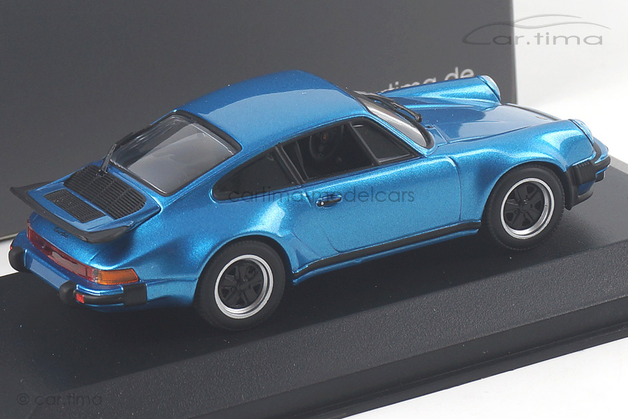 Porsche 911 (930) Turbo 3.0 Minervablau Minichamps 1:43 CA04316030