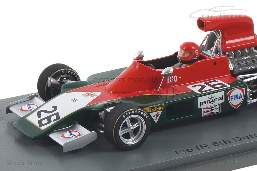 Iso IR GP Niederlande 1973 Gijs van Lennep Spark 1:43 S7573 Iso IR GP Niederlande 1973 Gijs van Lennep Spark 1:43 S7573