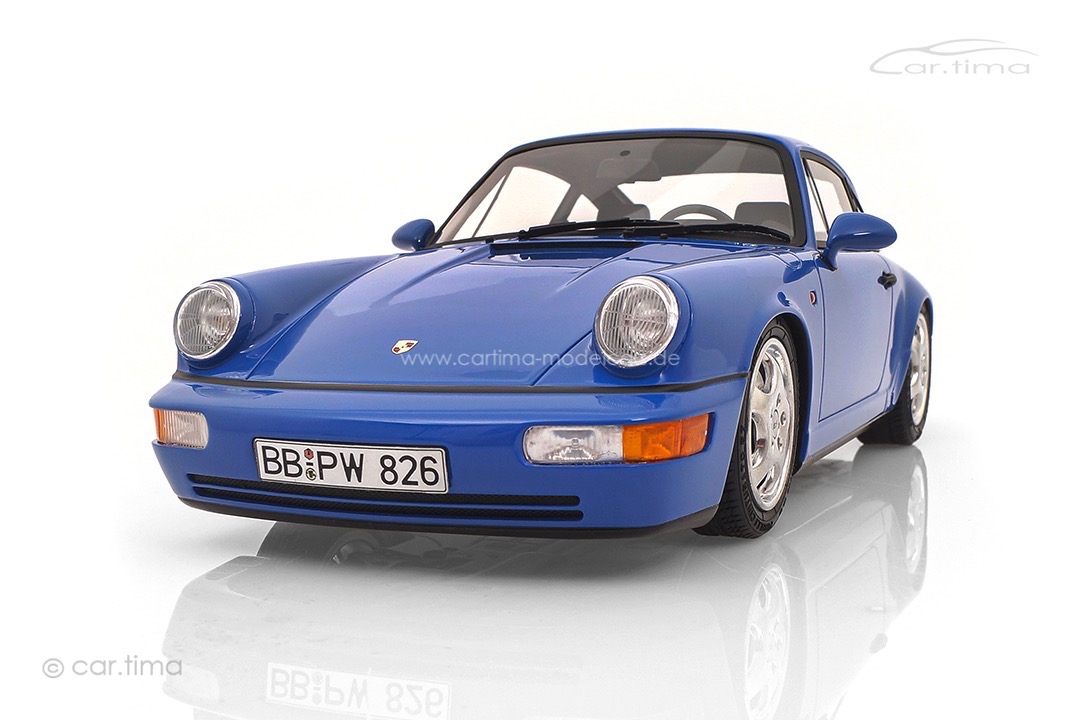 Porsche 911 (964) Carrera RS Maritimblau Originalsignatur Dieter Röscheisen car.tima 1:18 Porsche 911 (964) Carrera RS Maritimblau Originalsignatur Dieter Röscheisen car.tima 1:18