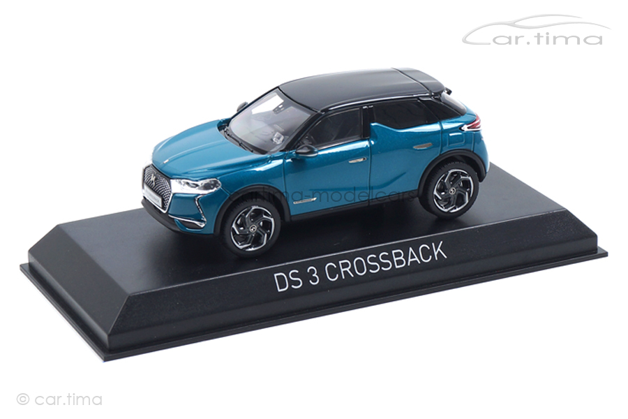 Citroen DS 3 Crossback 2019 blau/schwarz Norev 1:43 170021 Citroen DS 3 Crossback 2019 blau/schwarz Norev 1:43 170021