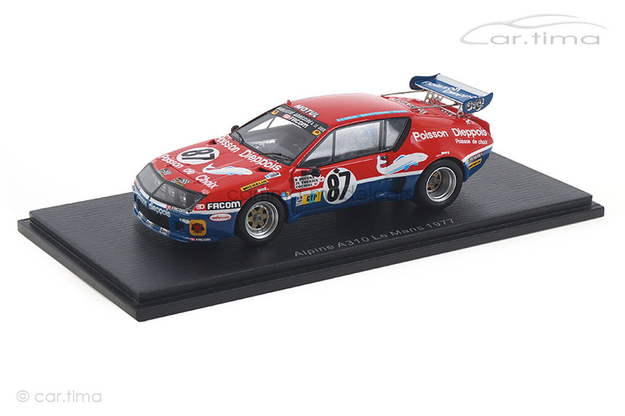 Alpine-Renault A310 24h Le Mans 1977 Decure/Therier Spark 1:43 S5480 Alpine-Renault A310 24h Le Mans 1977 Decure/Therier Spark 1:43 S5480