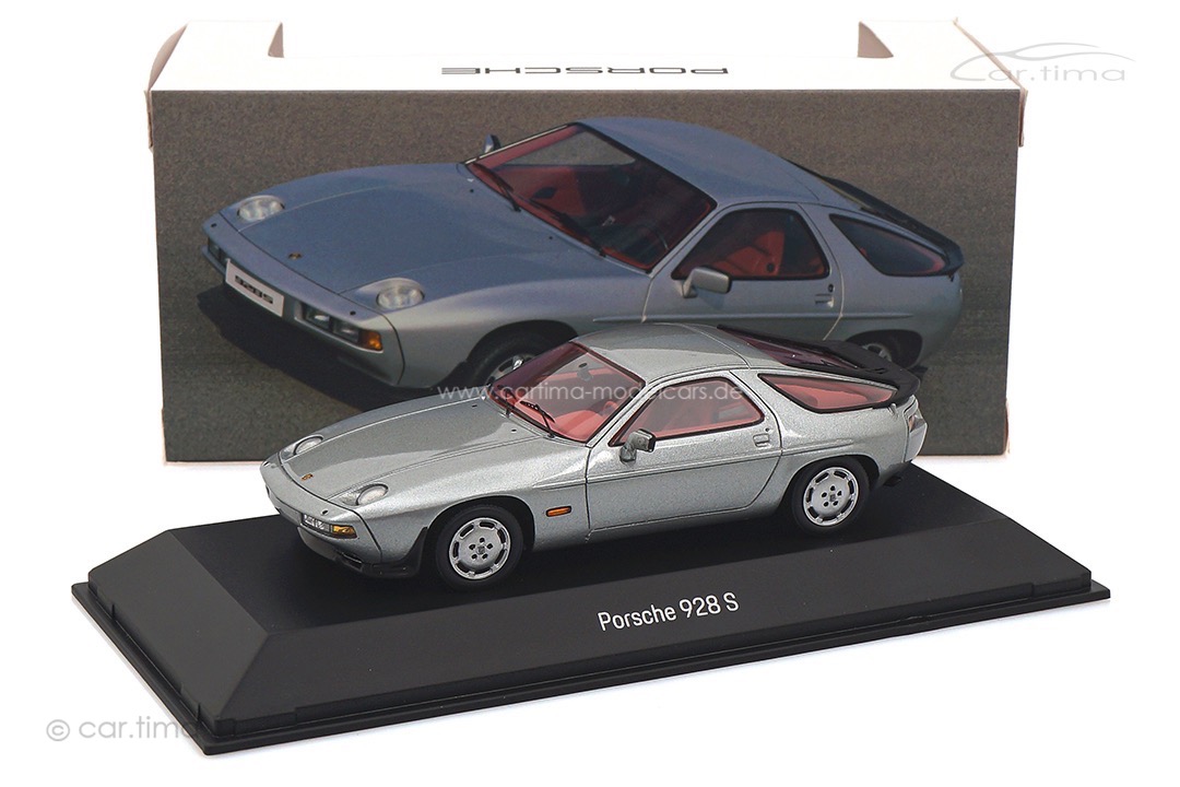 Porsche 928 S Silbermet. Spark 1:43 MAP02005317