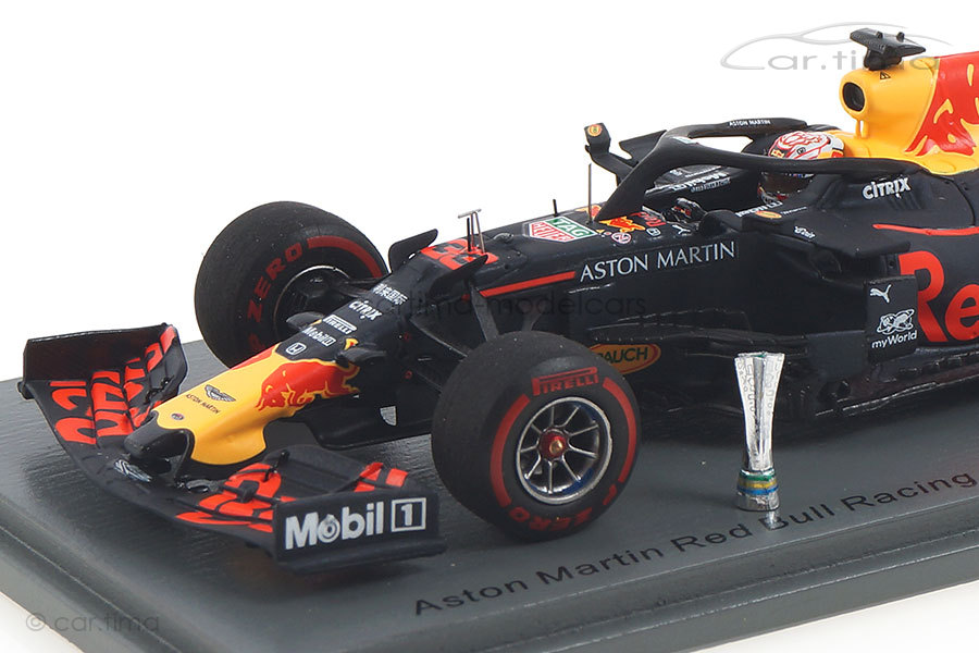 Aston Martin Red Bull RB15 Winner GP Brazil 2019 Max Verstappen Spark 1:43 S6046 Aston Martin Red Bull RB15 Winner GP Brazil 2019 Max Verstappen Spark 1:43 S6046