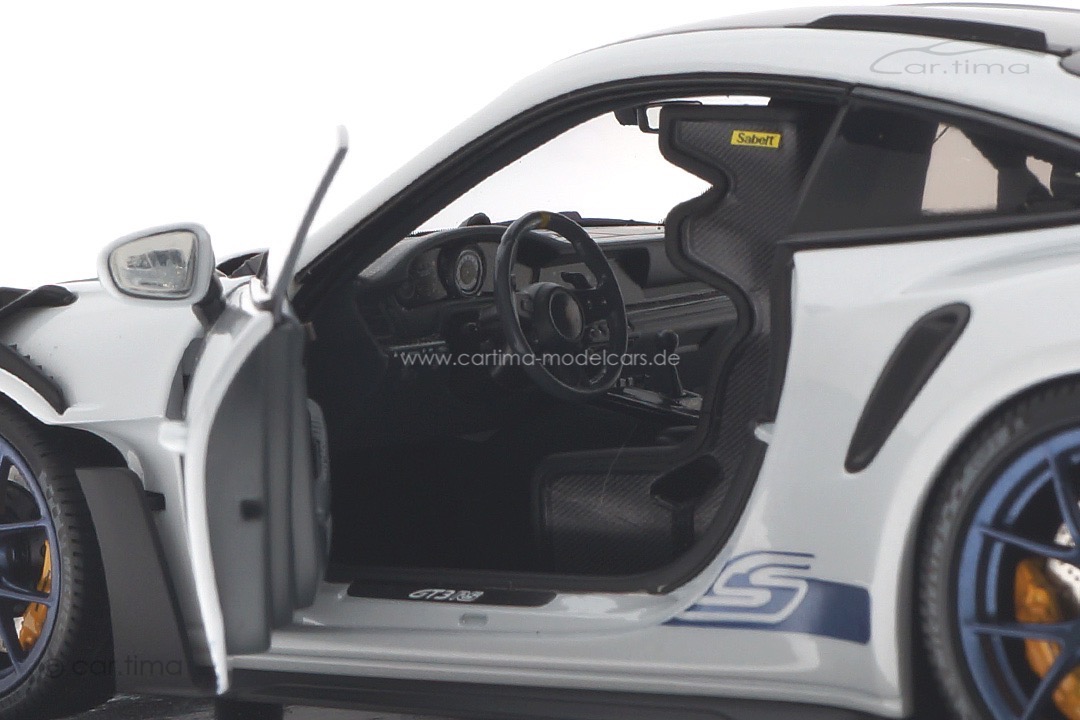Porsche 911 (992) GT3 RS Weissach Package Icegreymet. Record run Minichamps 1:18 110062021