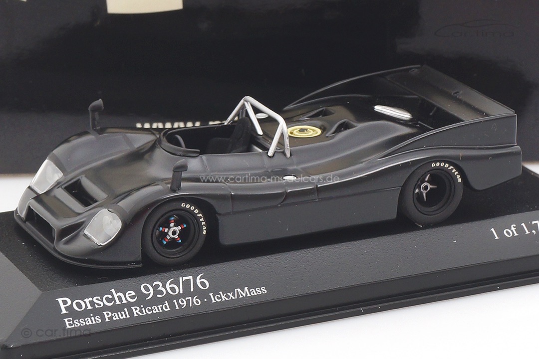 Porsche 936 Test Car Paul Ricard 1976 Minichamps 1:43 400766600