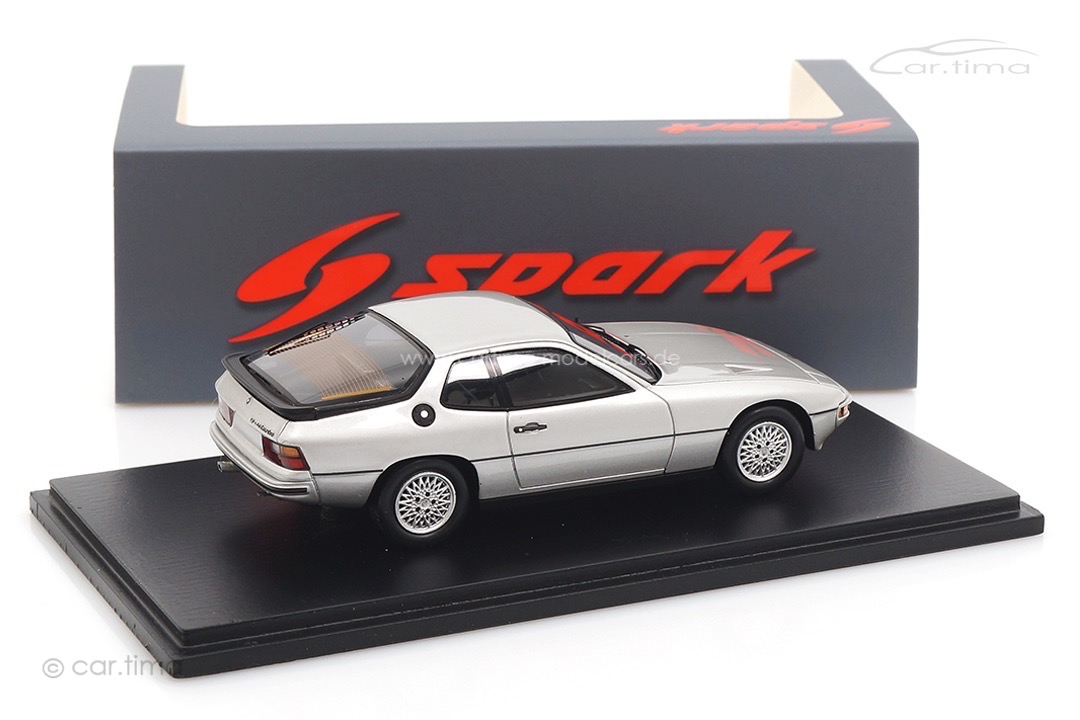 Porsche 924 Turbo silber Spark 1:43 S1375