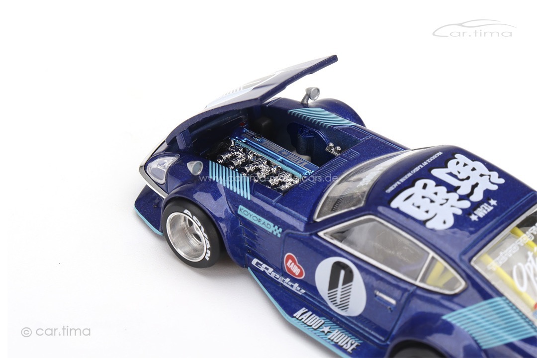 Datsun KAIDO Fairlady Z Blue MINI GT 1:64 KHMG024