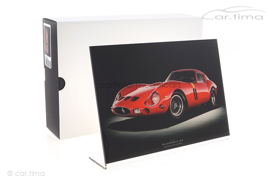 Bildermeister MINIpic Ferrari 250 GTO 1962 Acrylglas-Aufsteller 14 cm x 20 cm HR11001225