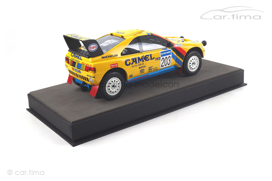 Peugeot 405 GT T-16 Winner Paris Dakar 1990 Vatanen/Berglund Top Marques 1:18 TMPD-03A Peugeot 405 GT T-16 Winner Paris Dakar 1990 Vatanen/Berglund Top Marques 1:18 TMPD-03A