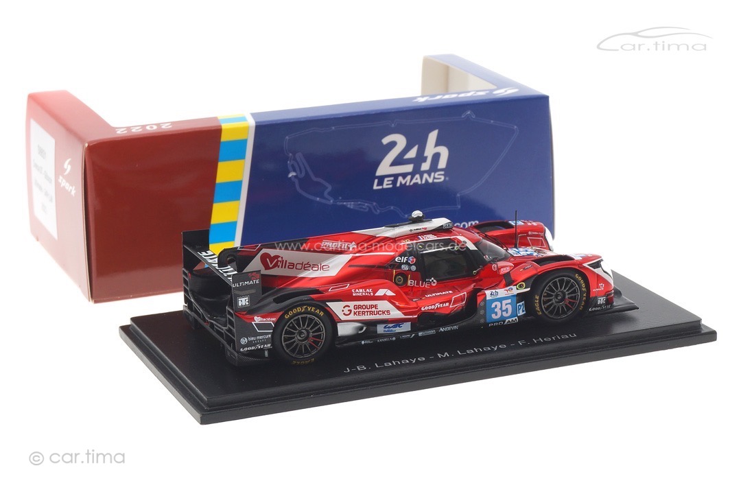 Oreca 07-Gibson 24h Le Mans 2022 Lahaye/Lahaye/Heriau Spark 1:43 S8631 Oreca 07-Gibson 24h Le Mans 2022 Lahaye/Lahaye/Heriau Spark 1:43 S8631