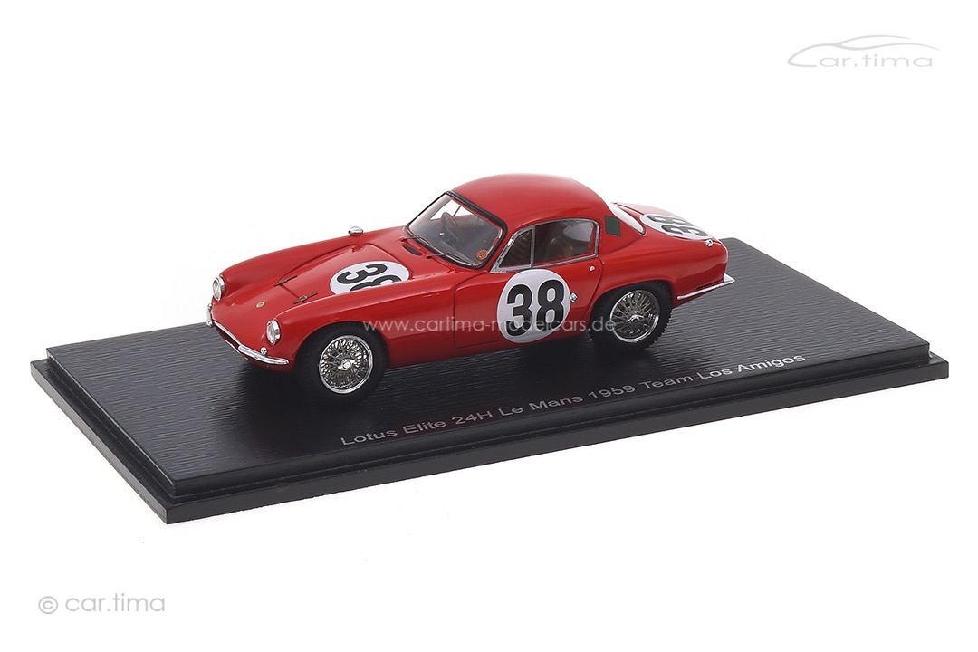 Lotus Elite 24h Le Mans 1959 Malle/Vidilles Spark 1:43 S8200 Lotus Elite 24h Le Mans 1959 Malle/Vidilles Spark 1:43 S8200