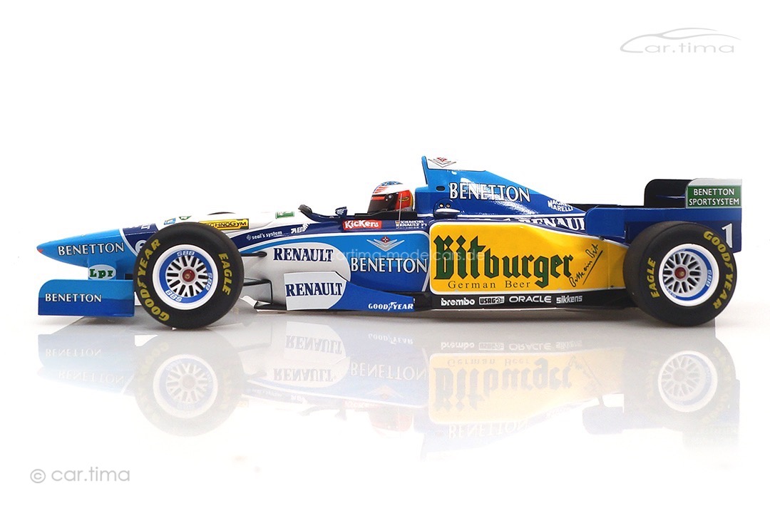 Benetton Renault B195 Winner GP Europa 1995 Michael Schumacher Minichamps 1:18 510953201