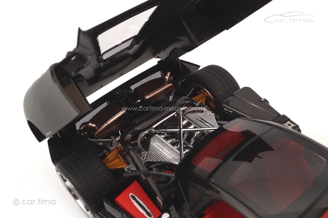 Pagani Zonda F 2005 2015 Matt Black Almost Real 1:18 850403001