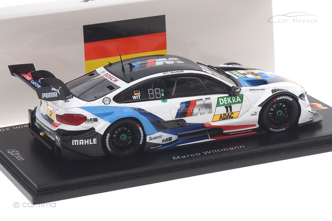 BMW M4 DTM Hockenheim 2018 Marco Wittmann Spark 1:43 SG632 BMW M4 DTM Hockenheim 2018 Marco Wittmann Spark 1:43 SG632