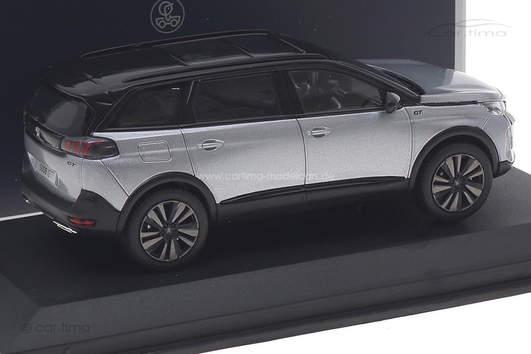 Peugeot 5008 GT 2021 Artense Grey/Black Pack Norev 1:43 473924 Peugeot 5008 GT 2021 Artense Grey/Black Pack Norev 1:43 473924