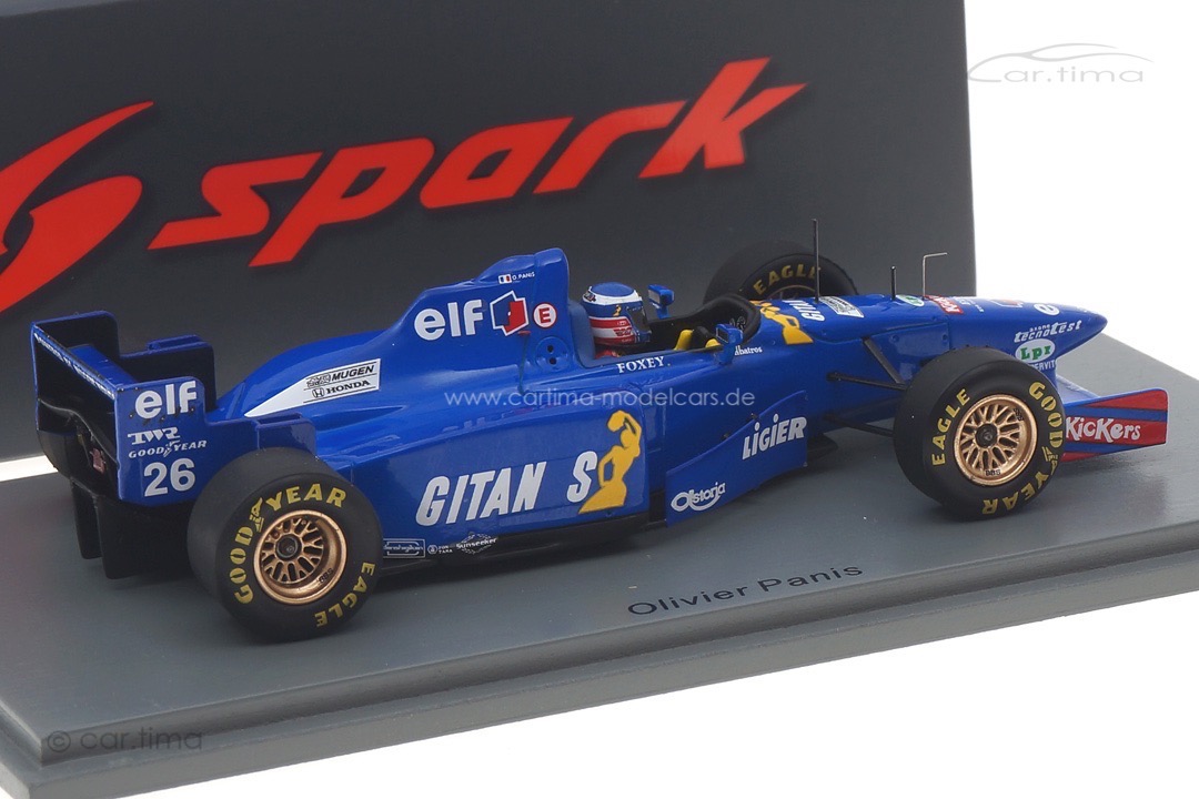 Ligier JS41 Mugen Honda V10 GP Spanien 1995 Olivier Panis Spark 1:43 S7409