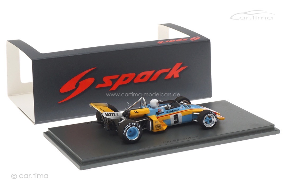 Brabham BT38 Winner F2 Hockenheim 1972 Tim Schenken Spark 1:43 S7438 Brabham BT38 Winner F2 Hockenheim 1972 Tim Schenken Spark 1:43 S7438