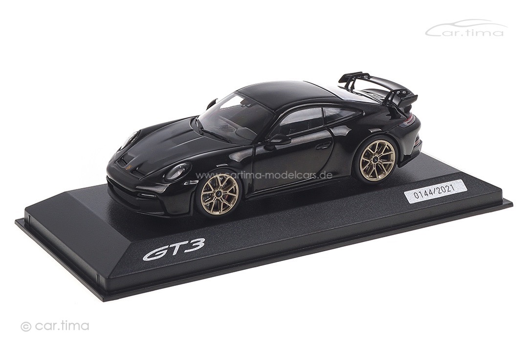 Porsche 911 (992) GT3 Tiefschwarzmet. Minichamps 1:43 WAP0201520M007 Porsche 911 (992) GT3 Tiefschwarzmet. Minichamps 1:43 WAP0201520M007