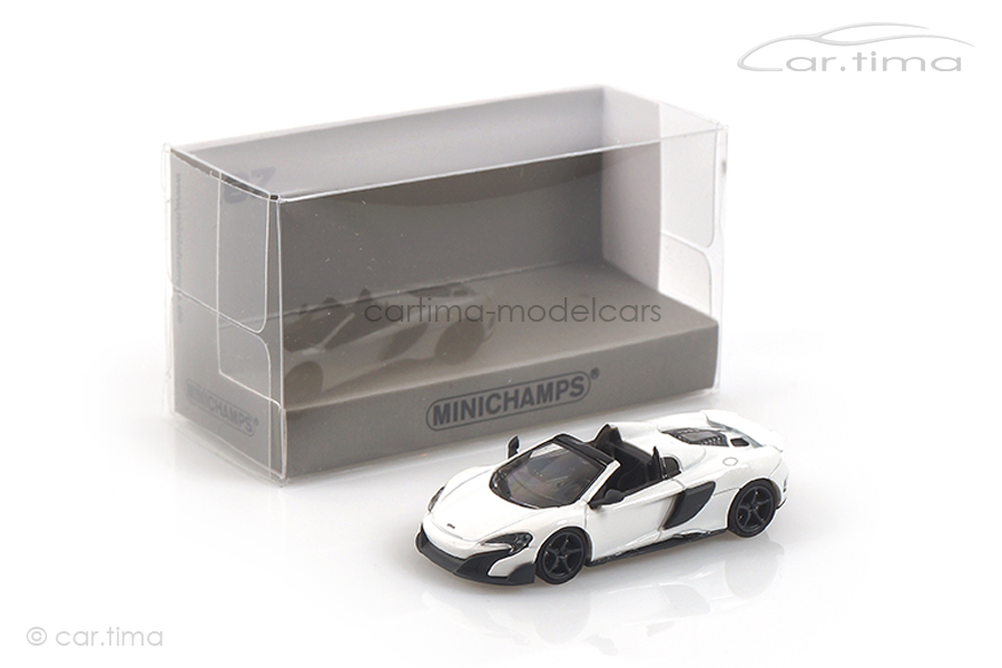 McLaren 675 LT Silica white Minichamps 1:87 870154430