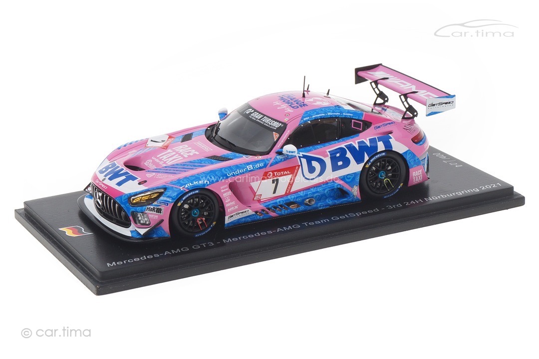 Mercedes-AMG GT3 24h Nürburgring 2021 Götz/Marciello/Juncadella Spark 1:43 SG752 Mercedes-AMG GT3 24h Nürburgring 2021 Götz/Marciello/Juncadella Spark 1:43 SG752