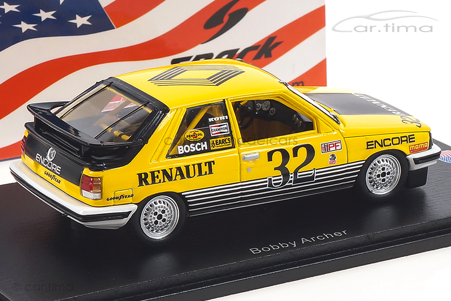 Renault Encore Sears Point 1984 Bobby Archer Spark 1:43 US061 Renault Encore Sears Point 1984 Bobby Archer Spark 1:43 US061