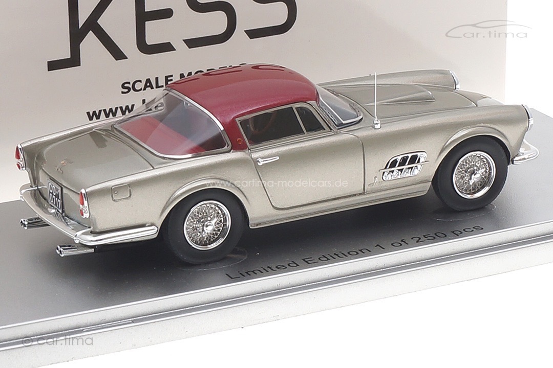 Ferrari 410 Superamerica II Series 1957 silber/rot Kess 1:43 KE43056181