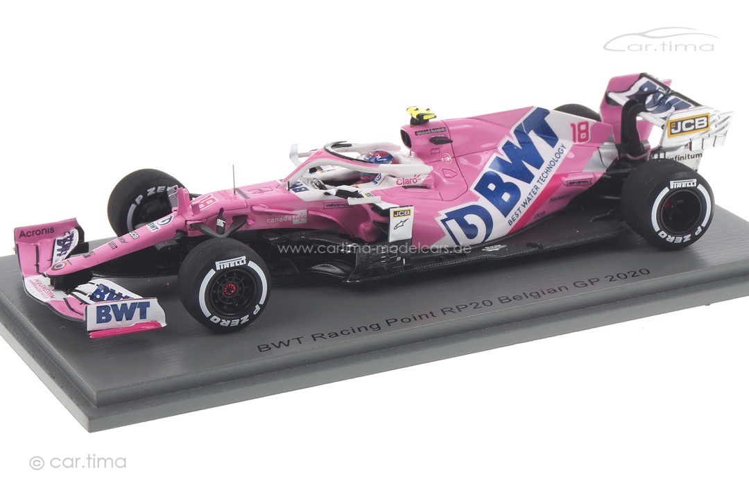 BWT Racing Point RP20 GP Belgien 2020 Sergio Perez Spark 1:43 S6496