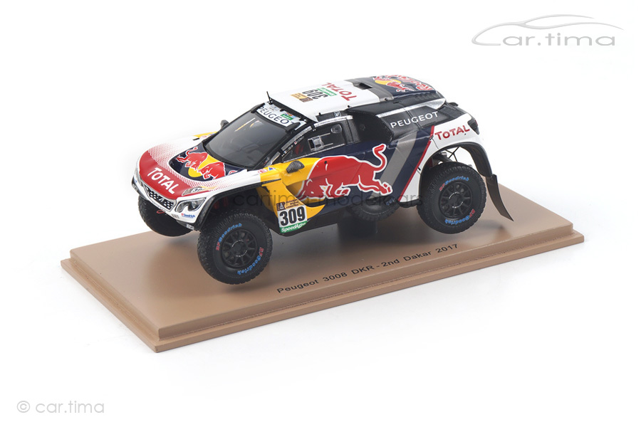 Peugeot 3008 DKR Dakar 2017 Loeb/Elena Spark 1:43 S5610 Peugeot 3008 DKR Dakar 2017 Loeb/Elena Spark 1:43 S5610