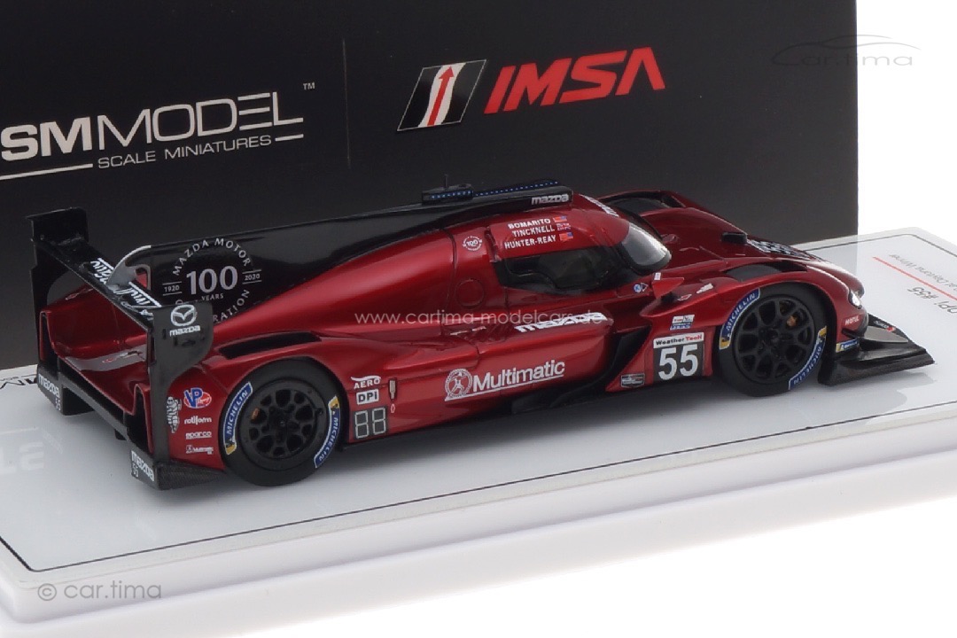 Mazda RT24-P DPI Winner IMSA 240 at Daytona 2020 Bomarito/Tincknell TSM 1:43 TSM430529 Mazda RT24-P DPI Winner IMSA 240 at Daytona 2020 Bomarito/Tincknell TSM 1:43 TSM430529