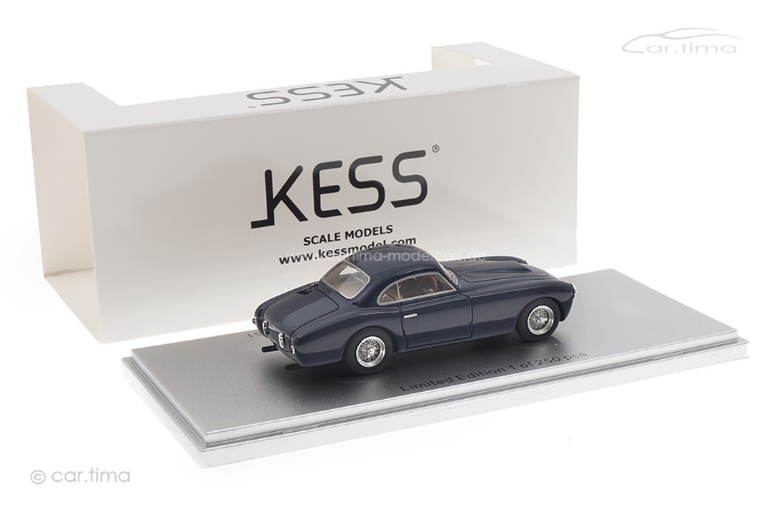 Ferrari 212 Coupé Ghia Aigle sn0137E 1951 blau Kess 1:43 KE43056291 Ferrari 212 Coupé Ghia Aigle sn0137E 1951 blau Kess 1:43 KE43056291