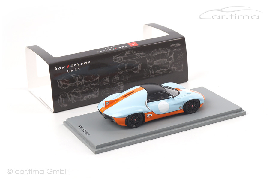 Kode 9 Gulf Design Ken Okuyama Cars Spark 1:43 SJ034 Kode 9 Gulf Design Ken Okuyama Cars Spark 1:43 SJ034