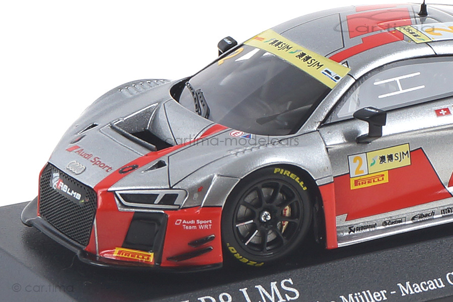 Audi R8 LMS Macau GT Cup 2017 Nico Müller Minichamps 1:43 437171722 Audi R8 LMS Macau GT Cup 2017 Nico Müller Minichamps 1:43 437171722