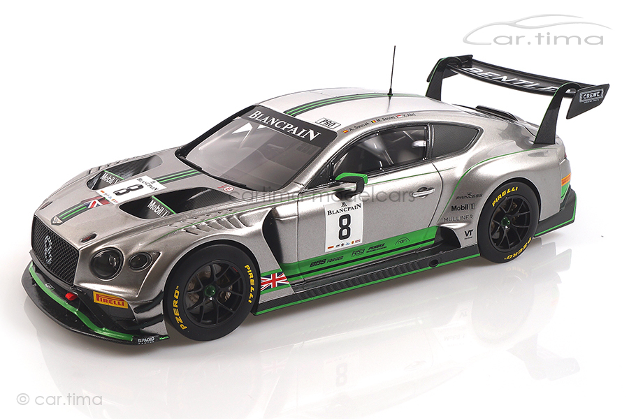 Bentley Continental GT3 Blancpain GT 2018 Abril/Soulet/Soucek TopSpeed 1:18 TS0244 Bentley Continental GT3 Blancpain GT 2018 Abril/Soulet/Soucek TopSpeed 1:18 TS0244