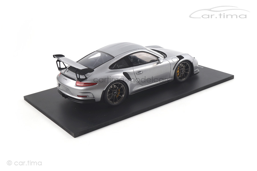 Porsche 911 (991) GT3 RS GT-silbermet. Spark 1:18 18S233