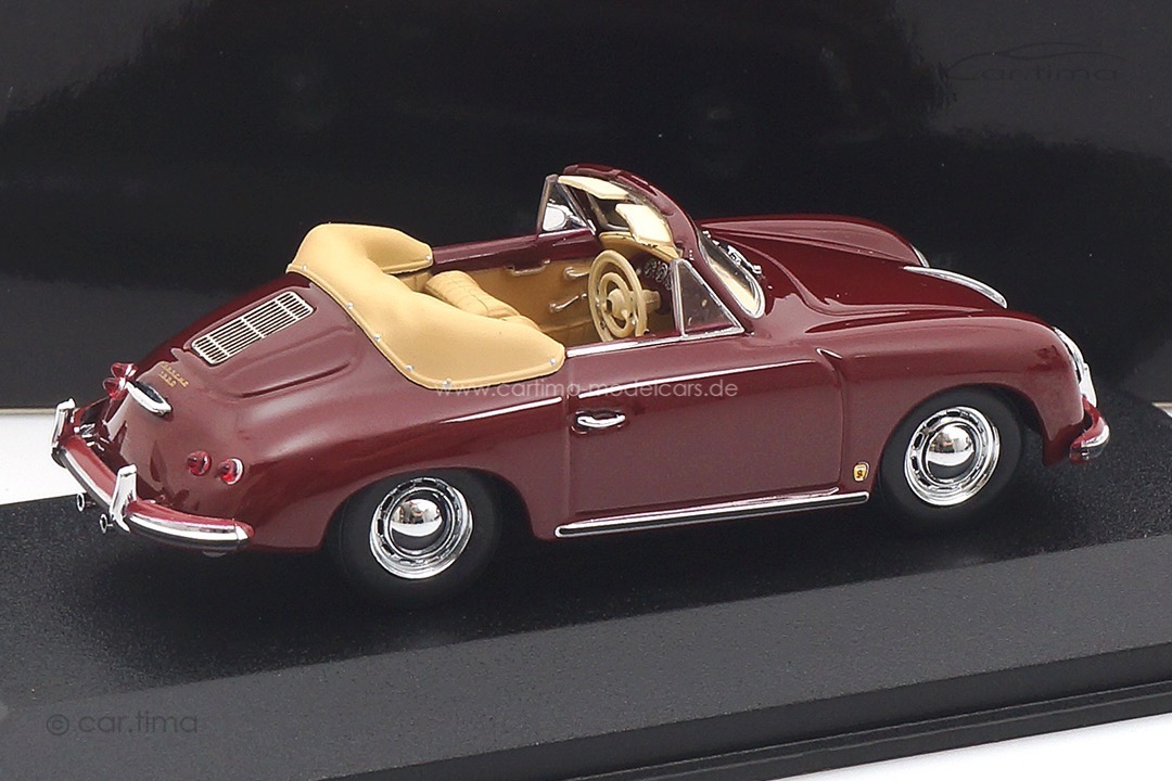 Porsche 356 A Cabriolet Polyantharot Minichamps 1:43 400064231