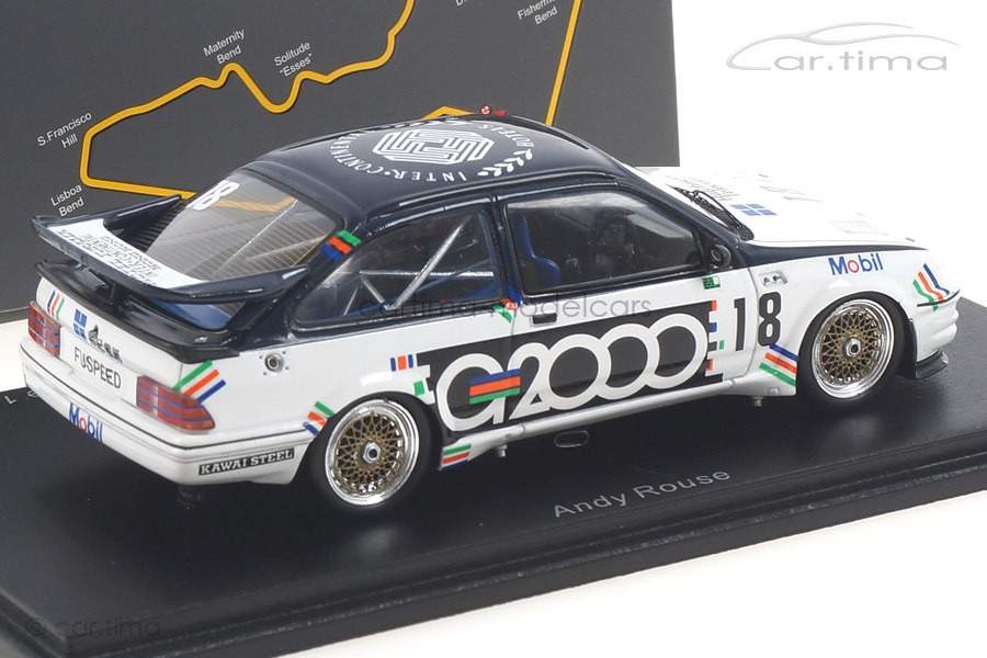 Ford Sierra RS500 Cosworth Macau 1988 Andy Rouse Spark 1:43 SA190 Ford Sierra RS500 Cosworth Macau 1988 Andy Rouse Spark 1:43 SA190