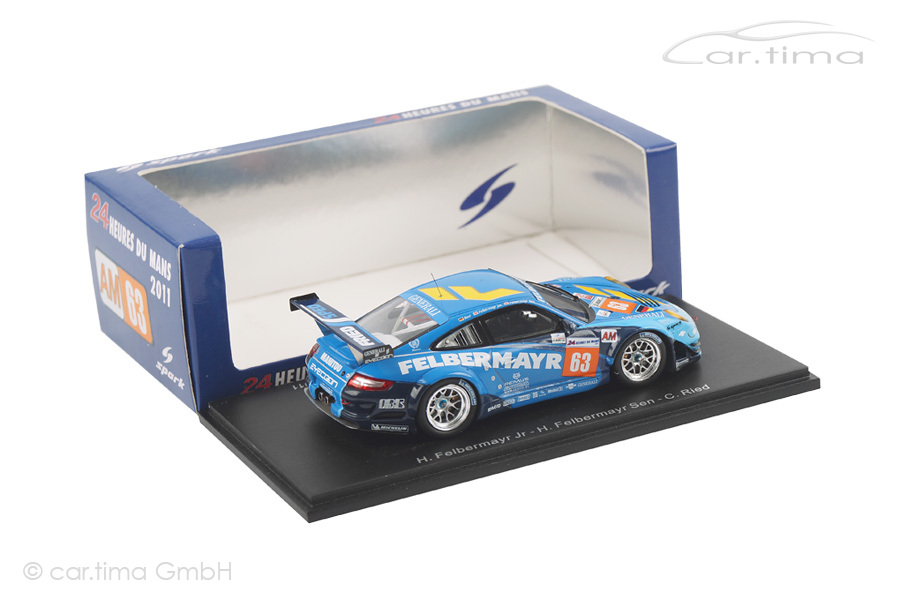 Porsche 911 (997) GT3 RSR 24h Le Mans 2011 Felbermayr/Felbermayr/Ried Spark 1:43 S3421