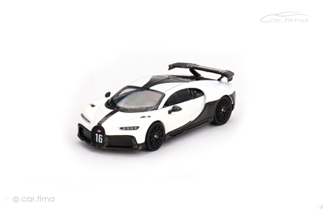Bugatti Chiron Pur Sport weiß MINI GT 1:64 MGT00569-L
