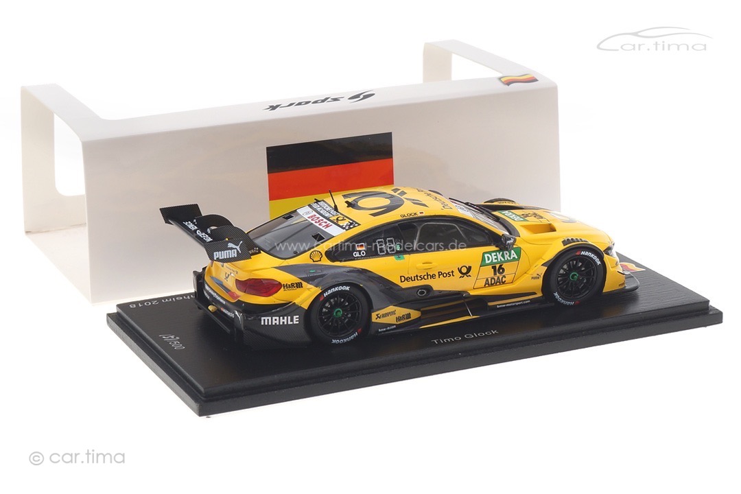 BMW M4 Winner DTM Hockenheim 2018 Timo Glock Spark 1:43 SG635 BMW M4 Winner DTM Hockenheim 2018 Timo Glock Spark 1:43 SG635