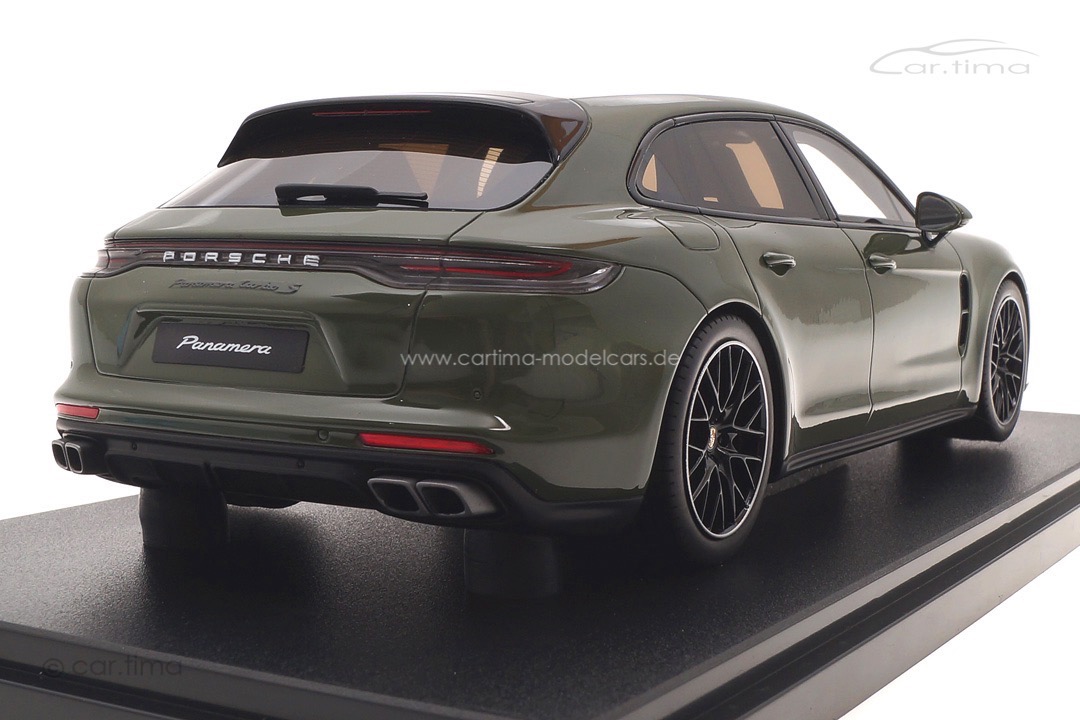 Porsche Panamera Turbo S Sport Turismo 2021 Nato Olive GT Spirit 1:18 GT447 Porsche Panamera Turbo S Sport Turismo 2021 Nato Olive GT Spirit 1:18 GT447