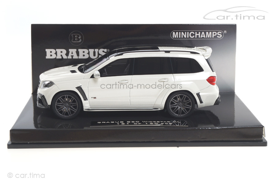Brabus 850 Widestar XL Basis Mercedes-AMG GLS 63 weiß met. Minichamps 1:43 437037361 Brabus 850 Widestar XL Basis Mercedes-AMG GLS 63 weiß met. Minichamps 1:43 437037361