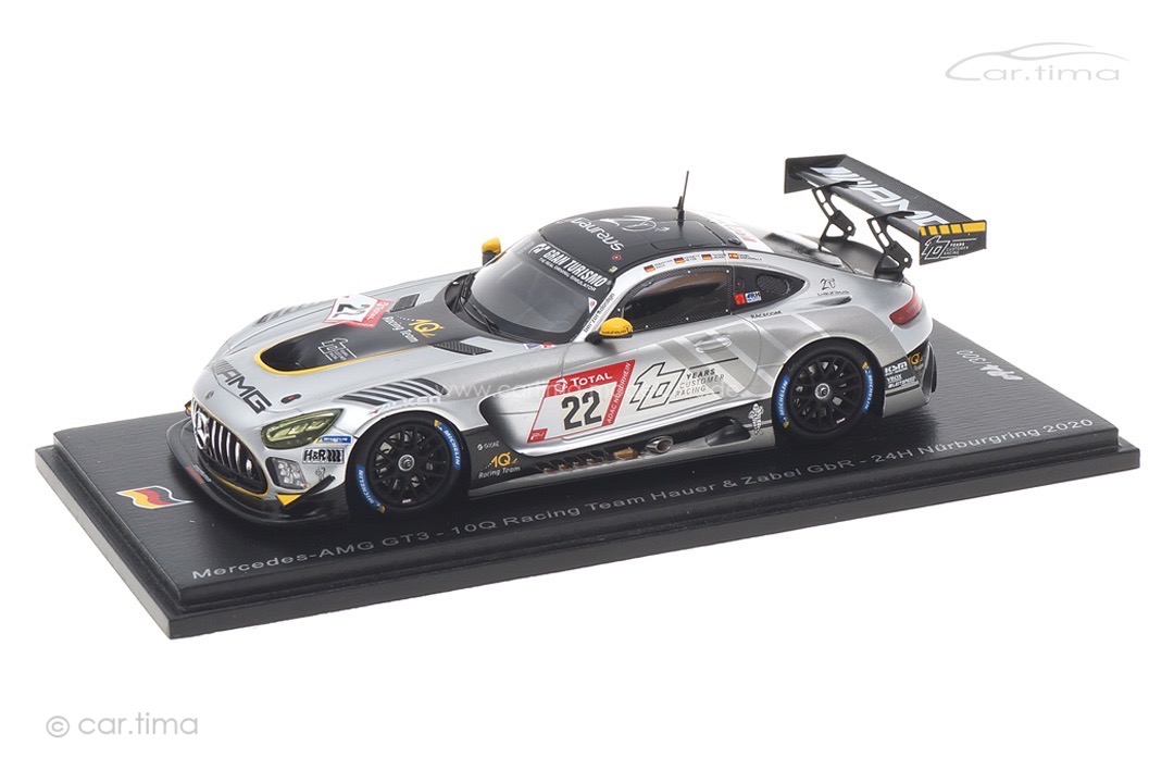 Mercedes-AMG GT3 24h Nürburgring 2020 Asch/Heyer/Jäger/Juncadella Spark 1:43 SG704