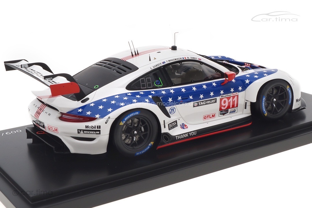 Porsche 911 RSR 12h Sebring 2020 Bamber/Makowiecki/Tandy Spark 1:18 WAP0210120N0FW Porsche 911 RSR 12h Sebring 2020 Bamber/Makowiecki/Tandy Spark 1:18 WAP0210120N0FW