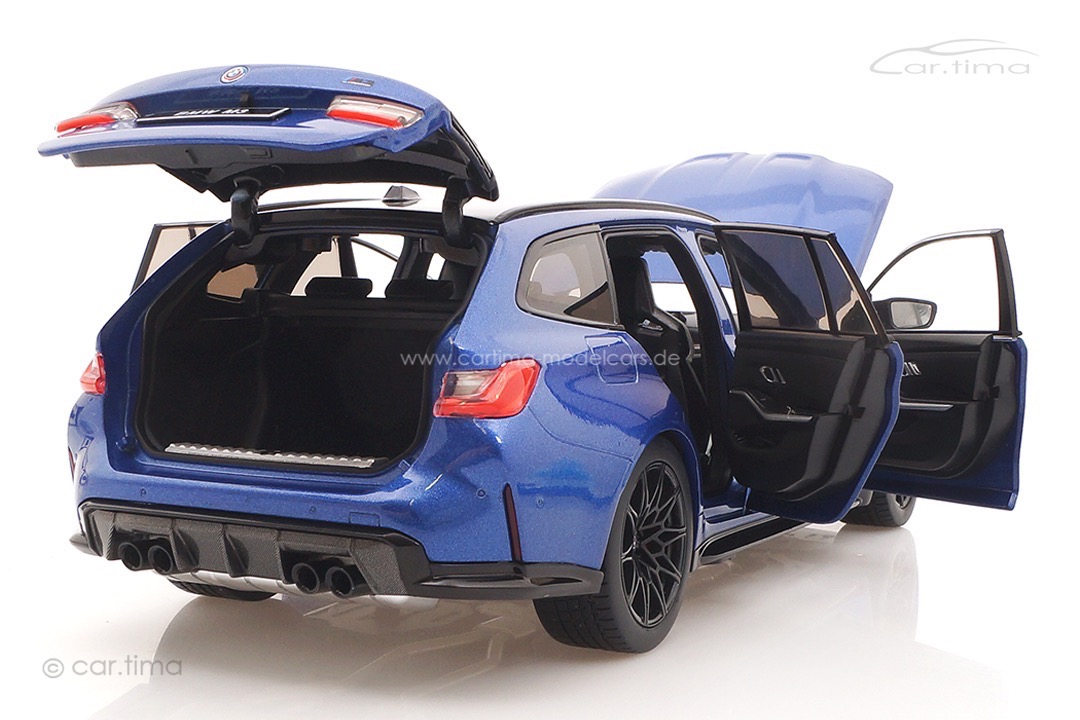 BMW M3 Touring (G81) Portimao blue met. TSM 1:18 TSM181029