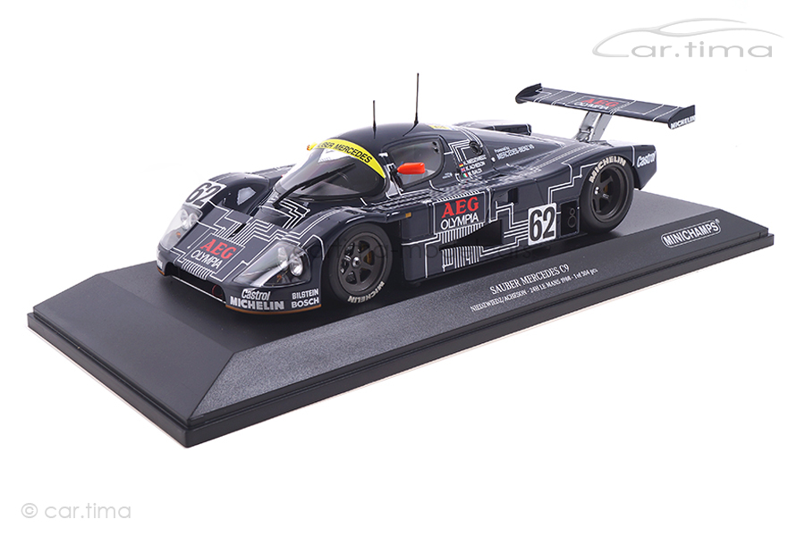 Sauber Mercedes C9 24h Le Mans 1988 Acheson/Baldi/Niedzwiedz Minichamps 1:18 155883562 Sauber Mercedes C9 24h Le Mans 1988 Acheson/Baldi/Niedzwiedz Minichamps 1:18 155883562
