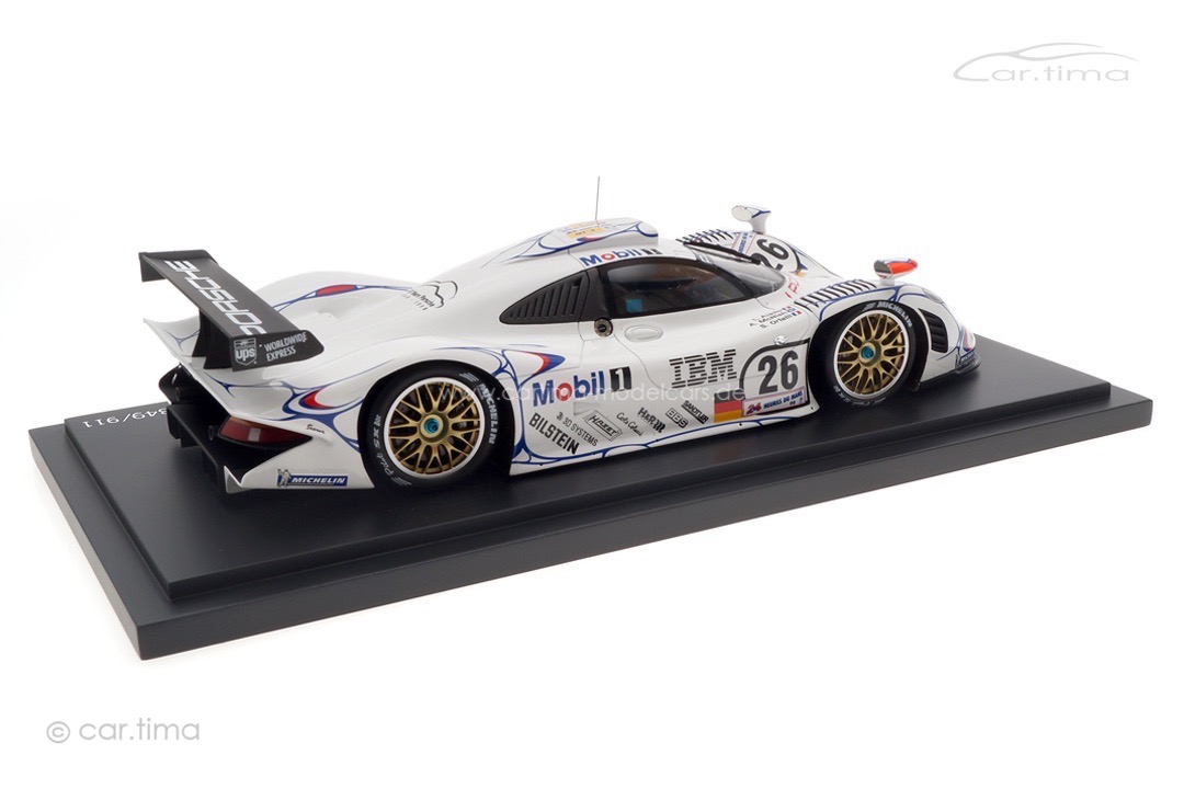 Porsche 911 GT1´98 Winner 24h Le Mans 1998 Aiello/McNish/Ortelli Spark 1:18 WAP0210120PLM3