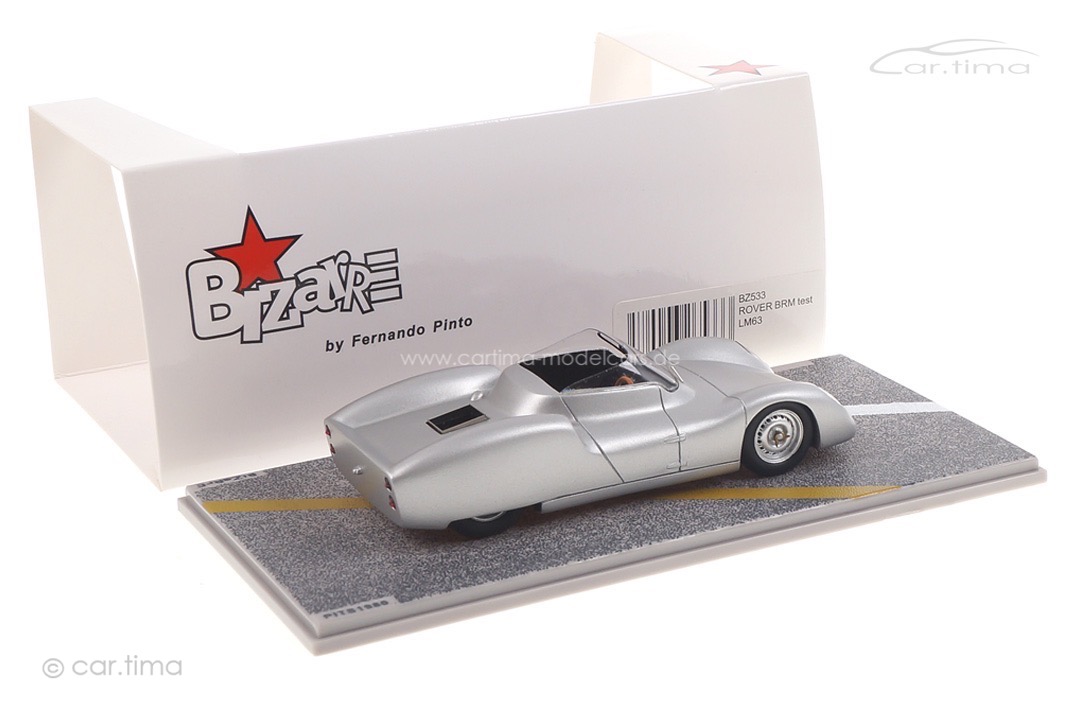 Rover BRM Aluminium Le Mans Test 1963 Bizarre 1:43 BZ533